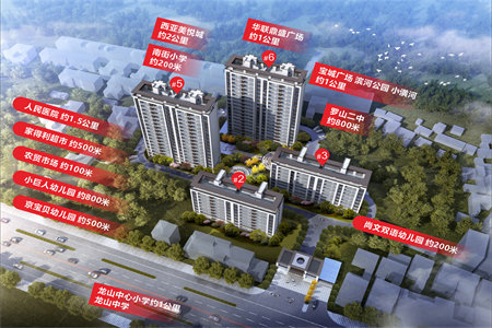 密州红杉一品3室2厅1卫119万150m2出售